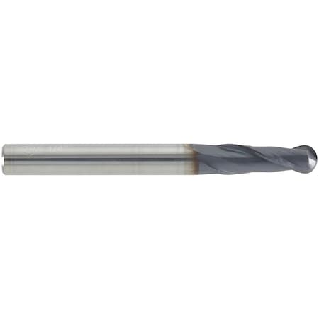 Cgs Tool 2Fl 30 Deg Ball End Mill 7/16"Dia 1"Loc 2-3/4"Oal W/Altin 122-4375-ALTIN